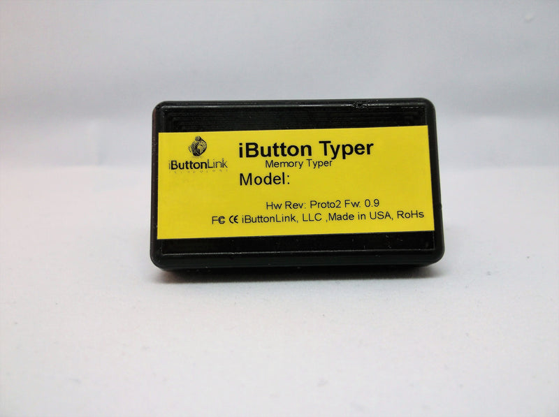 iButton® Memory Typer™