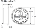 DS1973-F5+ Memory iButton